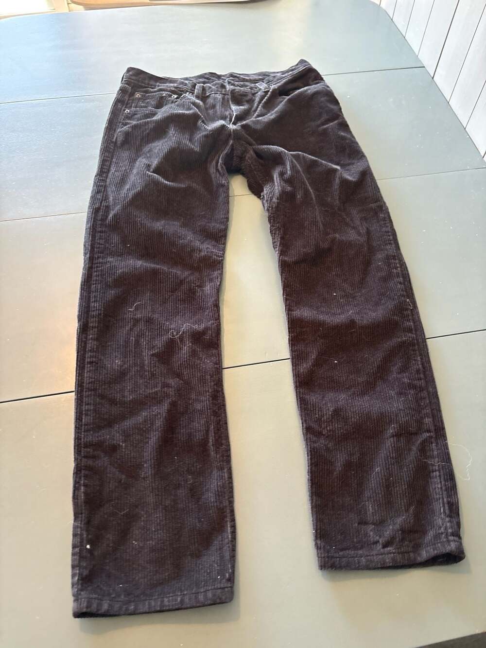 Levi's 511 Slim Fit Corduroy Pants in Dark Brown W30 L30